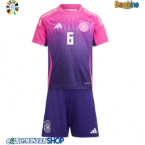 Maglie da calcio Germania Joshua Kimmich #6 Seconda Maglia Bambino Europei 2024 Manica Corta (+ Pantaloni corti)